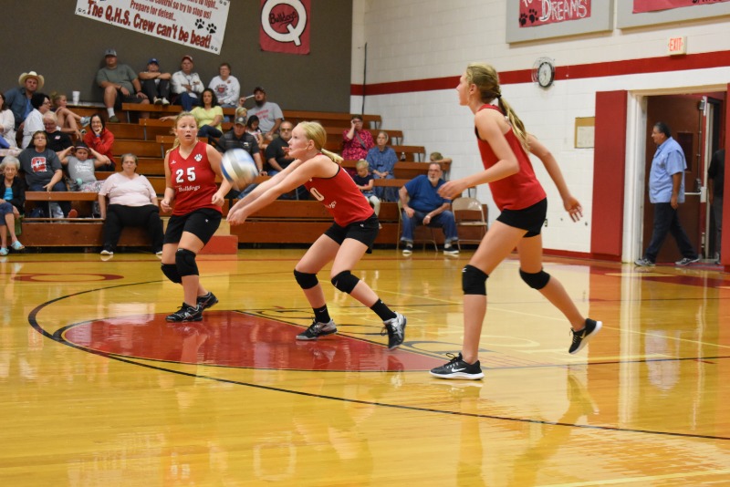 Quinter Schools QJH Volleyball Opens Season at Home
