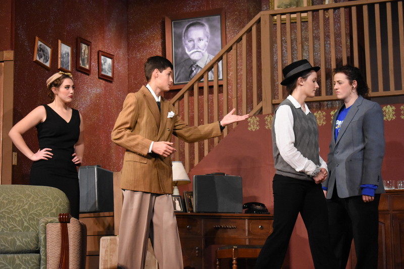 Quinter Schools School Play Exit Picture